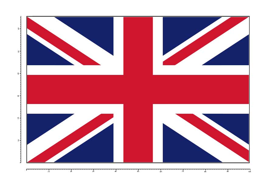 custom union jack flag